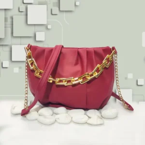 Hand bags for girls with Stylish Golden chain And Long strap